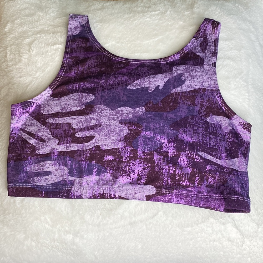 Plus size sports bra